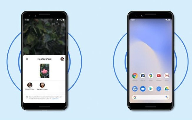 Google e Samsung vão unificar soluções Nearby e Quick Share
