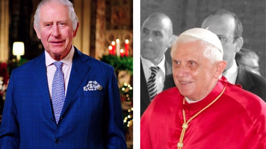 Rei Charles III e papa Bento XVI
