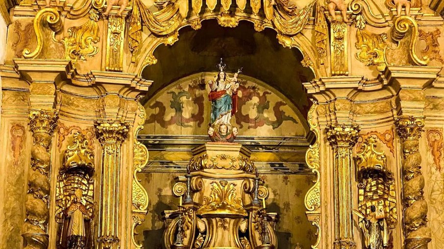 Imagem de Nossa Senhora do Rosário em Tiradentes (MG)