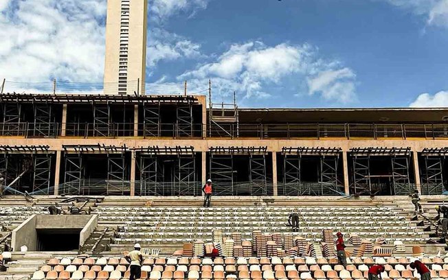 Pacaembu passa por obras para modernização do estádio