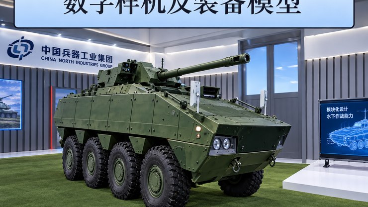 China projeta tanque modular capaz de operar 2 horas submerso
