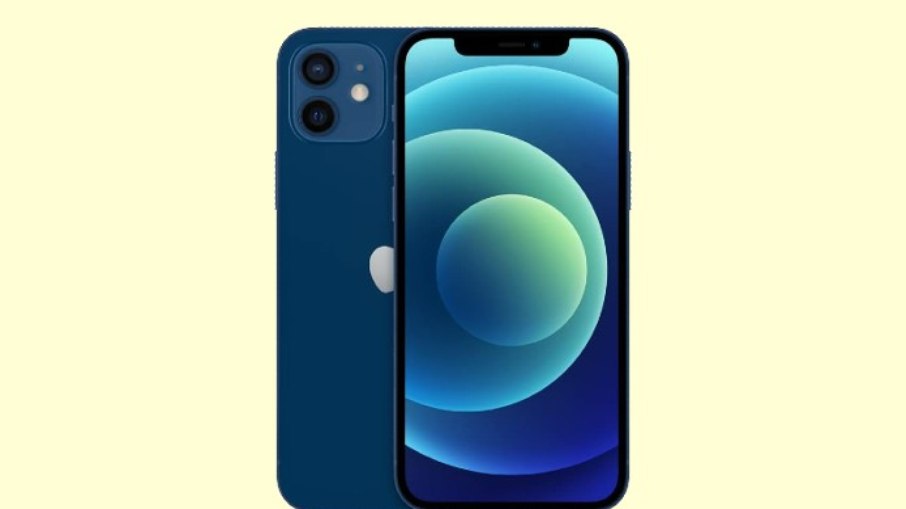 Apple iPhone 12 na cor azul