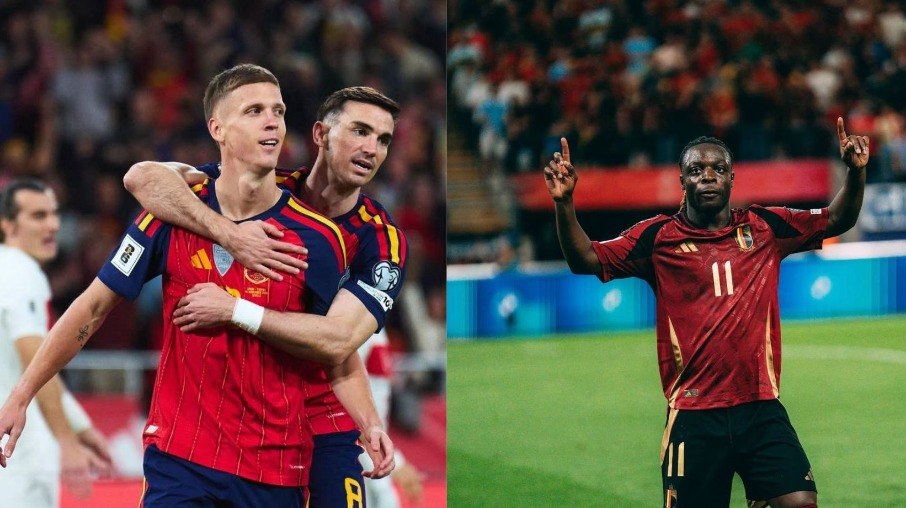 Dani Olmo e Doku marcaram na última rodada das Eliminatórias Dani Olmo e Doku marcaram na última rodada das Eliminatórias