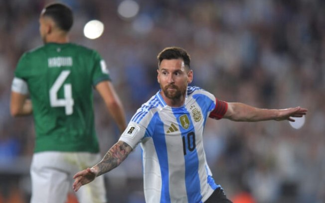 Messi teve grande atuação contra a Bolívia Messi teve grande atuação contra a Bolívia