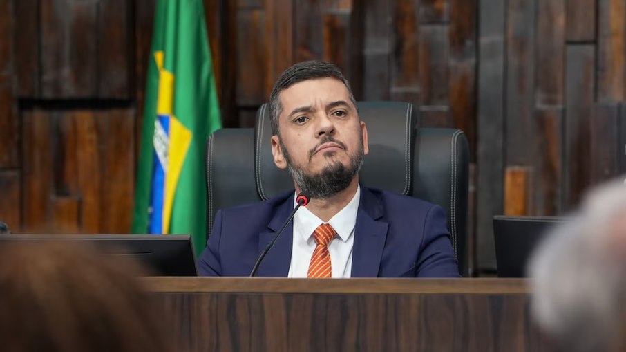 Deputado Rodrigo Bacellar (União Brasil), cuja prisão preventiva foi analisada hoje pela Alerj. Deputado Rodrigo Bacellar (União Brasil), cuja prisão preventiva foi analisada hoje pela Alerj.