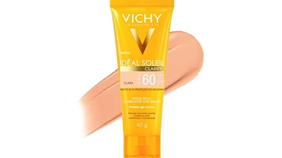 Protetor Solar Facial Vichy com Cor Vichy Idéal Soleil Clarify