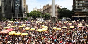 Chuva chega ao Rio nesta segunda e vai até o fim do carnaval