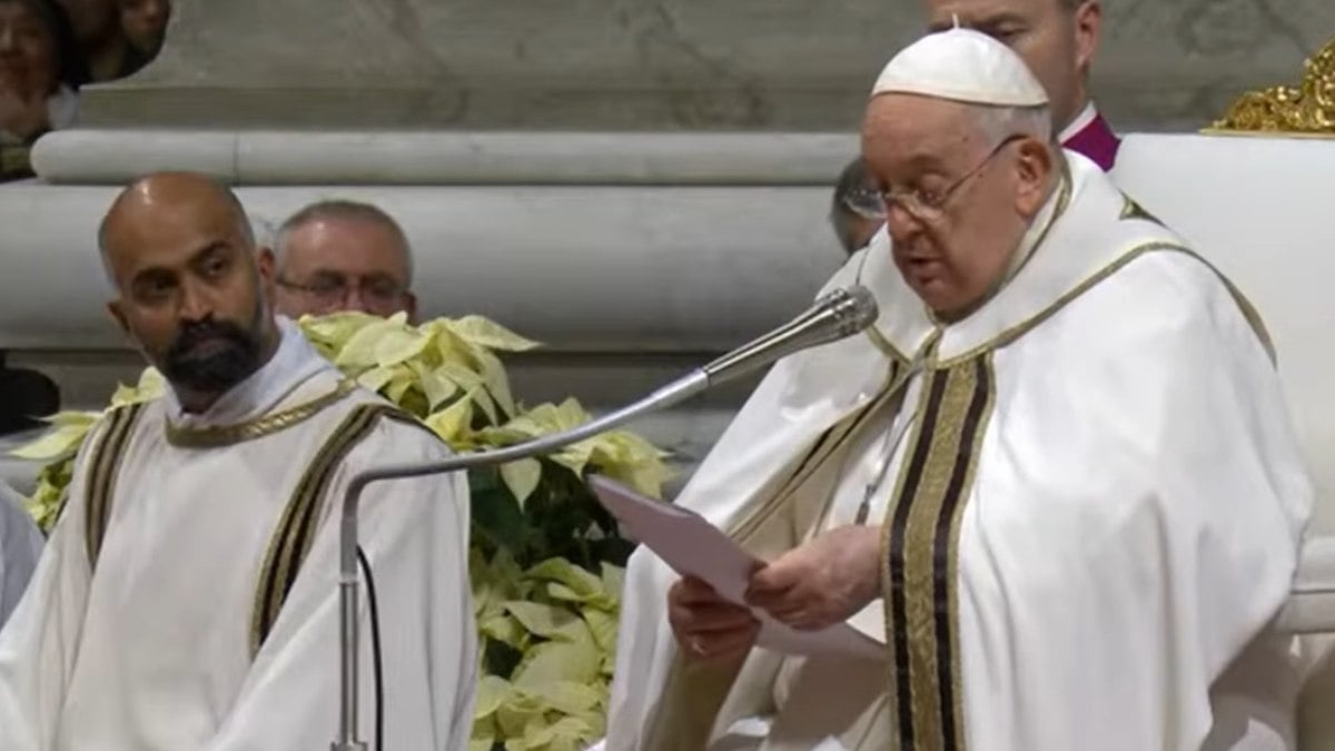 Papa Francisco na Missa do Galo