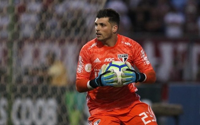 Volpi em ação pelo Bragantino