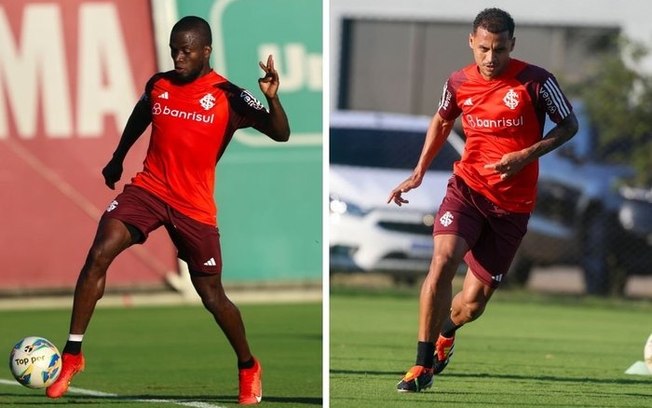 Valencia e Alan Patrick voltam aos treinos no Inter