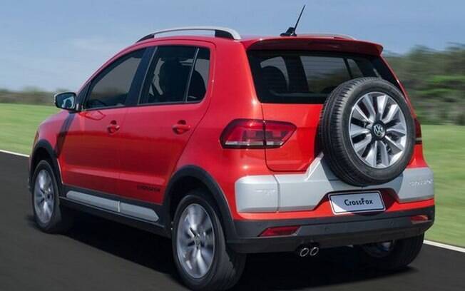 O VW CrossFox apostava no visual aventureiro para cativar os jovens que ainda não poderiam comprar SUVs