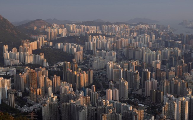 Vista de Hong Kong Vista de Hong Kong