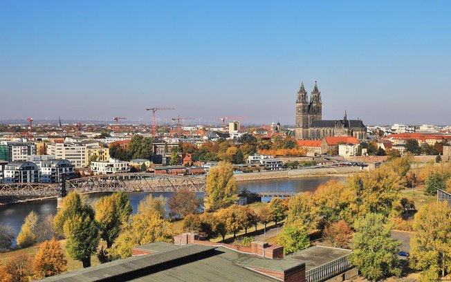 Capital da Saxônia-Anhalt, Magdeburgo possui 244 mil habitantes