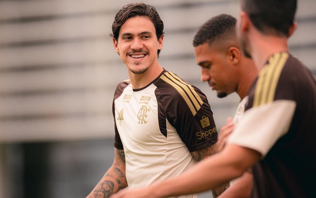 Pedro em ação pelo Flamengo