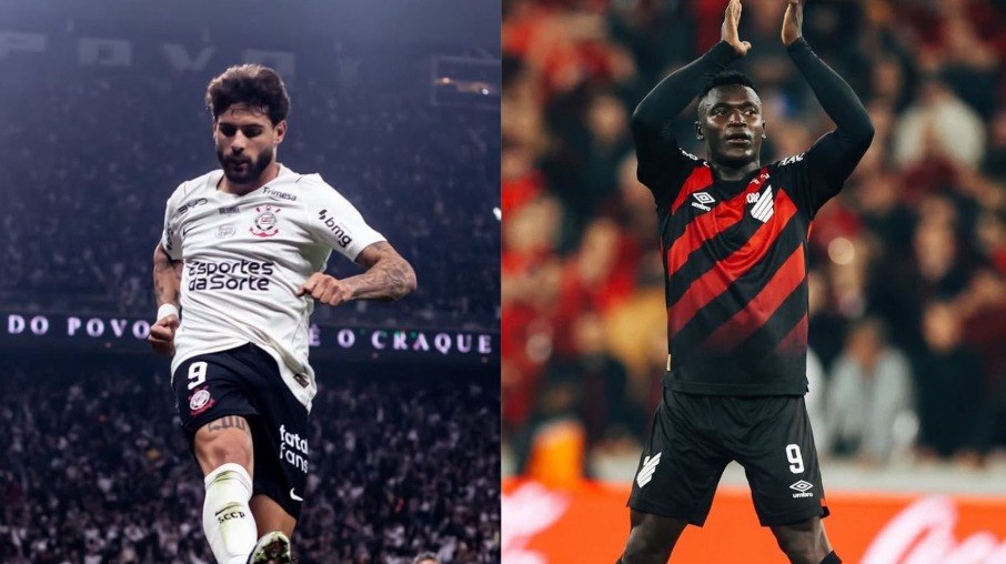 Yuri Alberto e Viveros são os artilheiros de Corinthians e Athletico-PR