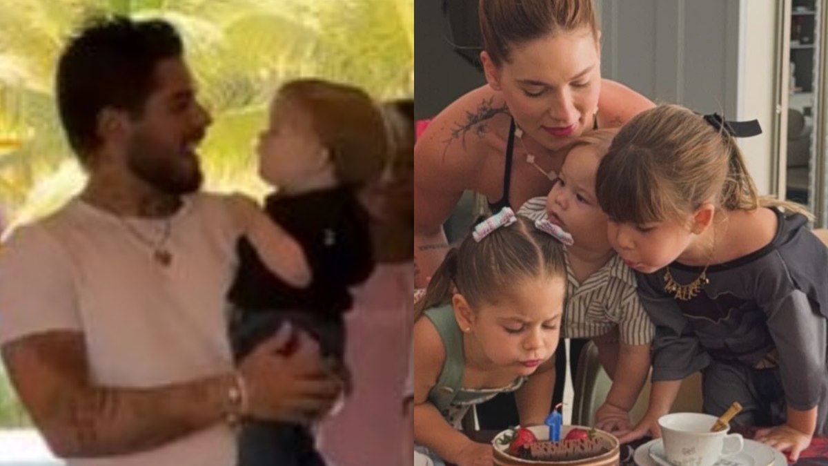 Virginia e Zé Felipe fazem festas separadas para José Leonardo Virginia e Zé Felipe fazem festas separadas para José Leonardo