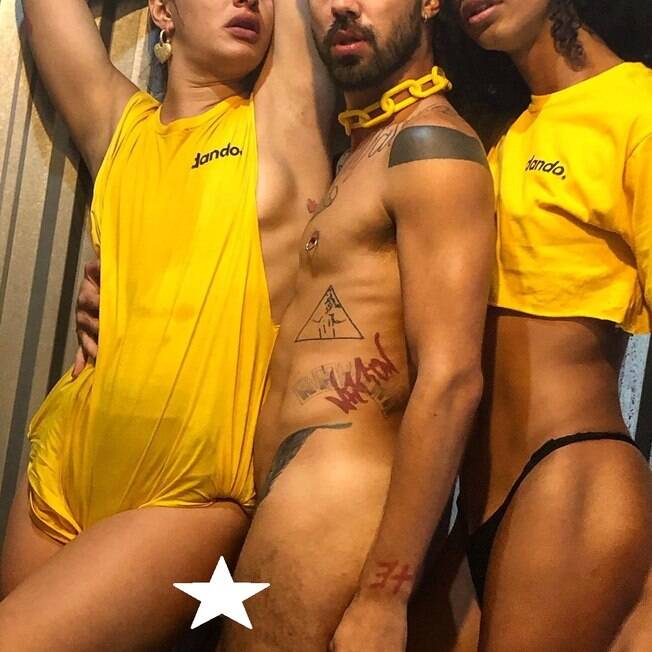 Glamour Garcia e Marcelo D'Avilla