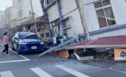 Novo tremor de 5,7 de magnitude atinge Taiwan