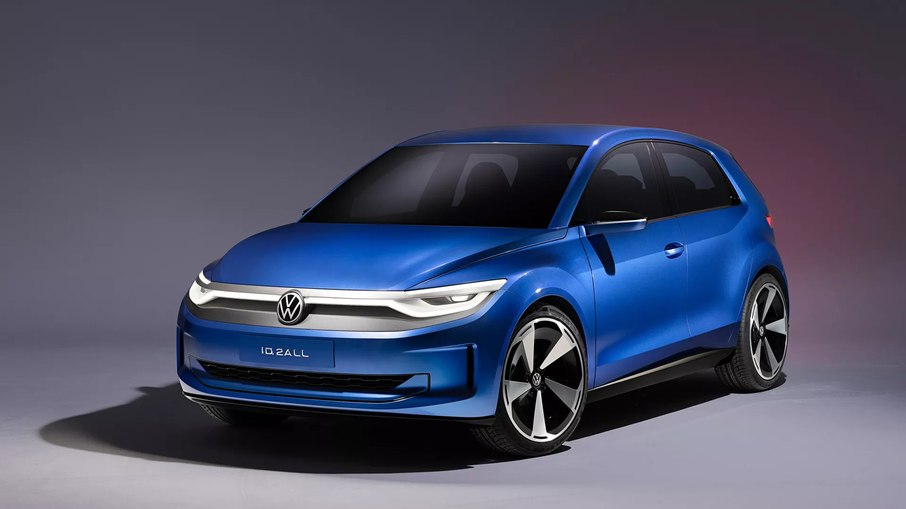 Volkswagen ID.2All promete ser carro elétrico popular e pode ser um dos modelos fabricados por aqui