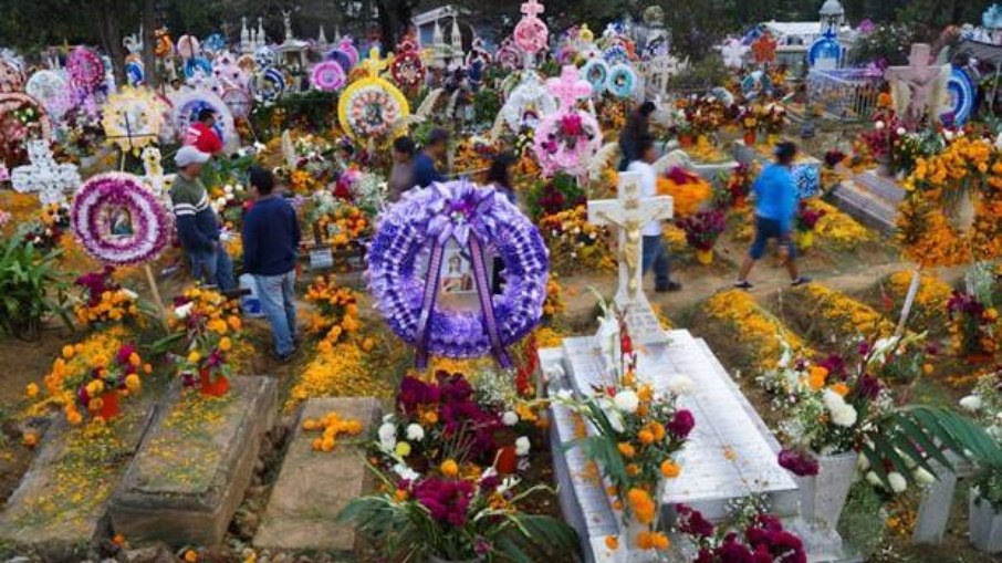 Dia Del Muertos, famosa celebração do dia de Finados no México