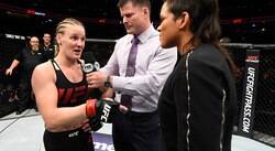 Amanda sobe no octógono, aceita e provoca: “Eu sei como te vencer”