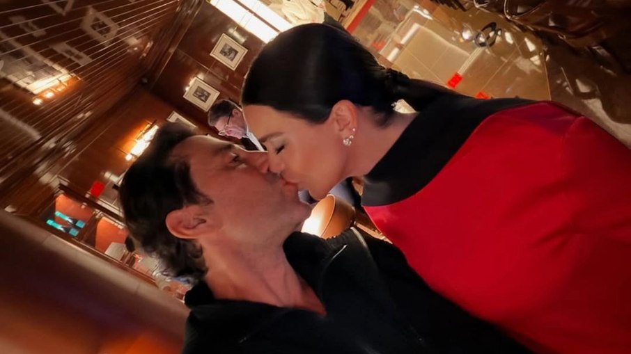 João Adibe e a esposa, a influenciadora Cinthya Marques