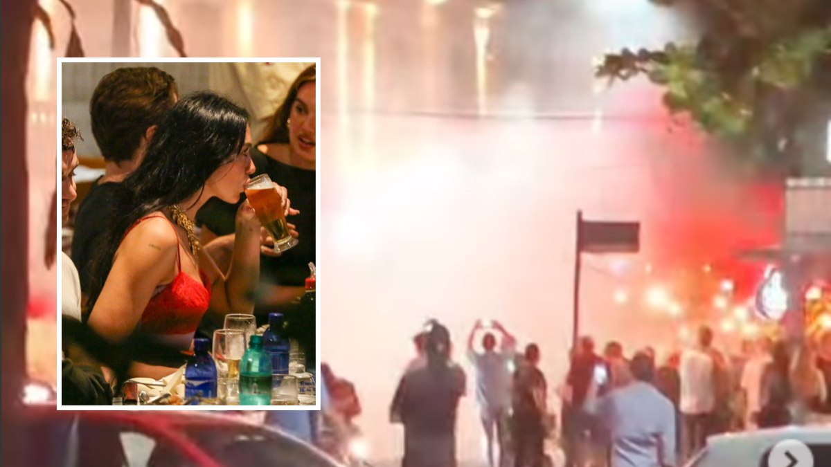 Exatamente uma semana após visita de Dua Lipa, restaurante pega fogo Exatamente uma semana após visita de Dua Lipa, restaurante pega fogo