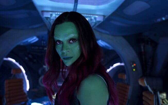 Não bastasse ser a última de sua espécie, Gamora ainda foi criada pelo grande vilão da galáxia, Thanos