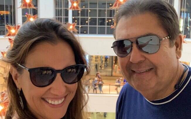 Luciana Cardoso e Faustão