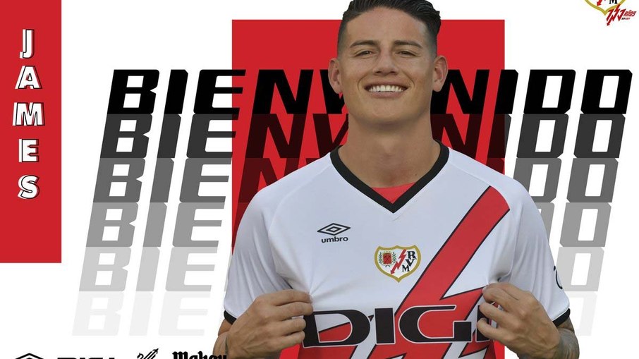 James Rodríguez reforça o Rayo Vallecano na temporada 2024/25