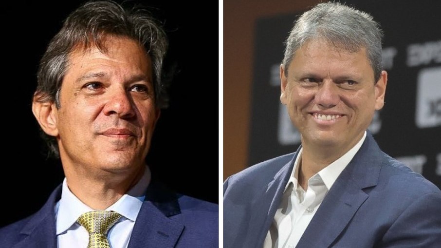 Fernando Haddad (PT) e Tarcísio de Freitas (Republicanos) Fernando Haddad (PT) e Tarcísio de Freitas (Republicanos)
