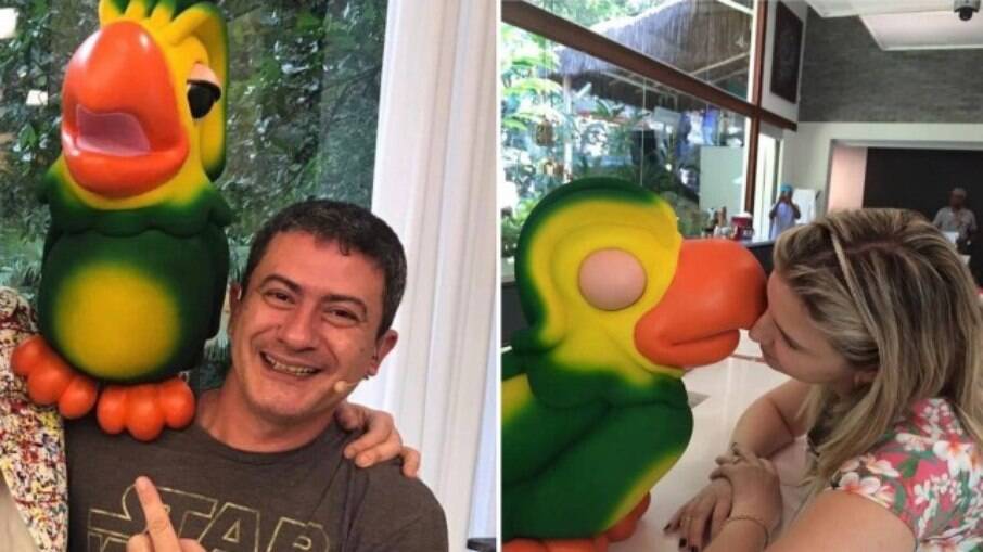 Ex-mulher de Tom Veiga alerta novo papagaio: 