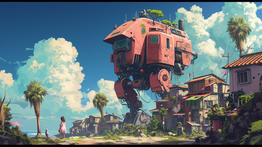 Imagem de Robô de anime