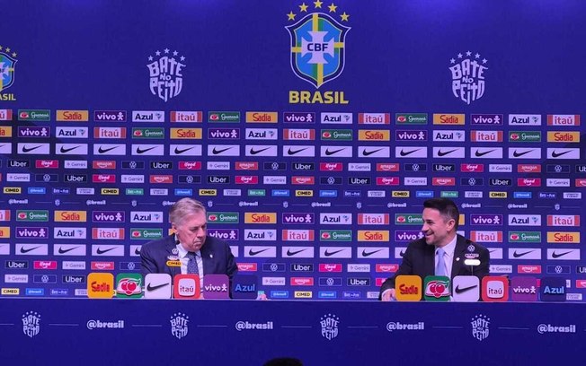Ancelotti afirmou que momento é de priorizar jogadores mais jovens na Seleção Brasileira