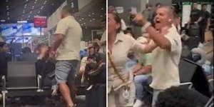 Homem agride mulher por assento em aeroporto da Colômbia; assista