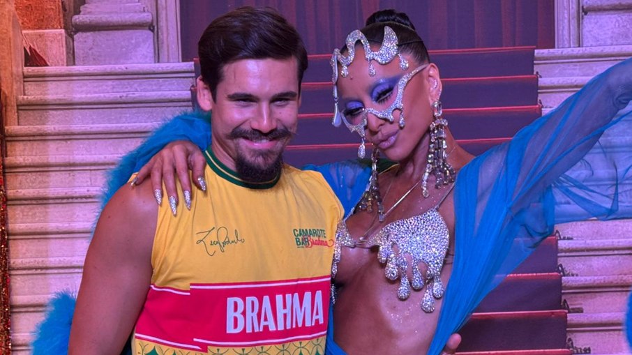 Nicolas Prattes e Sabrina Sato