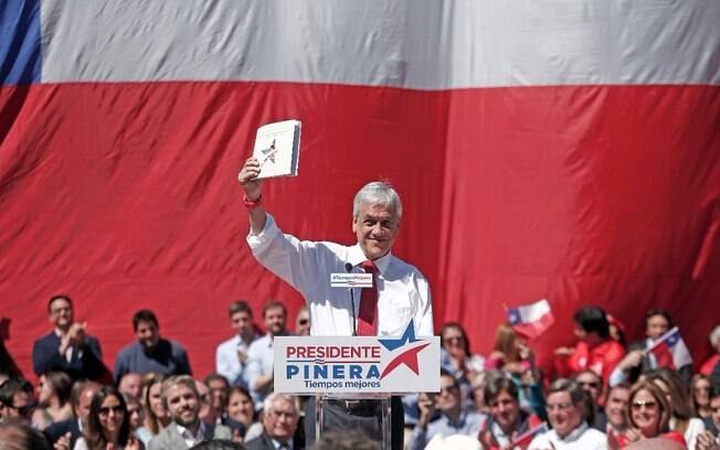 Sebastian Piñera venceu as eleições do Chile em dezembro do ano passado, assumindo posto neste domingo (11)