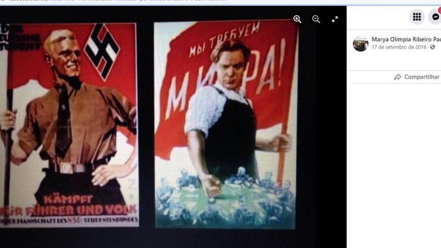 Promotora do Distrito Federal publicou propaganda nazista no Facebook