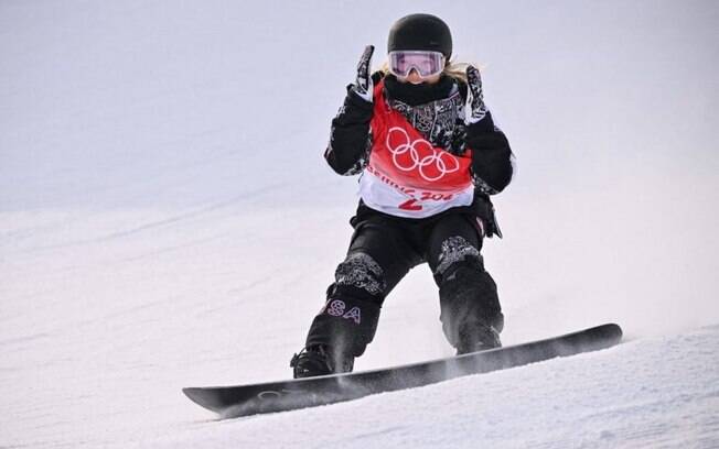 Olimpíadas de Inverno: Chloe Kim entra para a história e é a primeira bicampeã no snowboard halfpipe