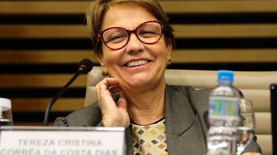 Ministra da agricultura, Tereza Cristina