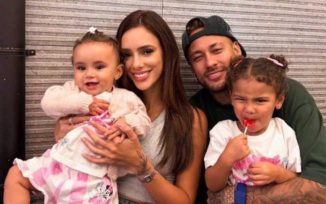 Bruna Biancardi, Neymar e filhas