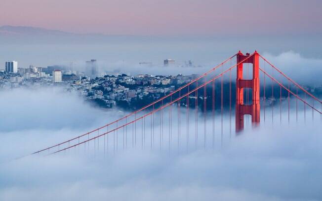 Diferente das outras maravilhas do mundo, a principal crítica à Ponte Golden Gate é com relação à neblina