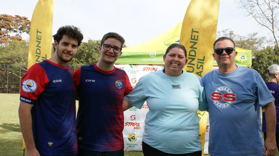 Rodrigo, Fábio, Jordana e Vanderlei