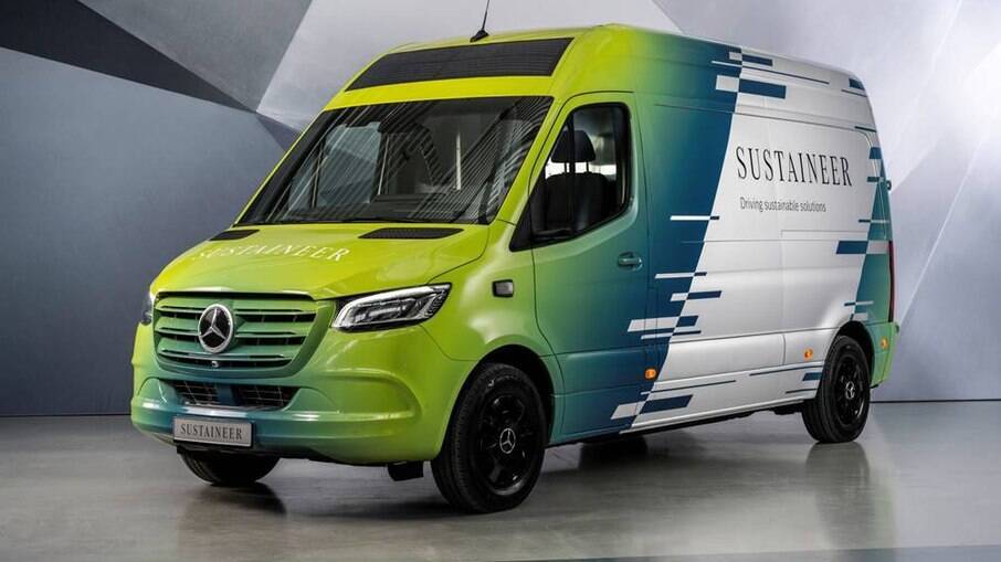 Com o Mercedes-Benz Sustaineer, a marca aposta no futuro das próximas gerações de vans sustentáveis