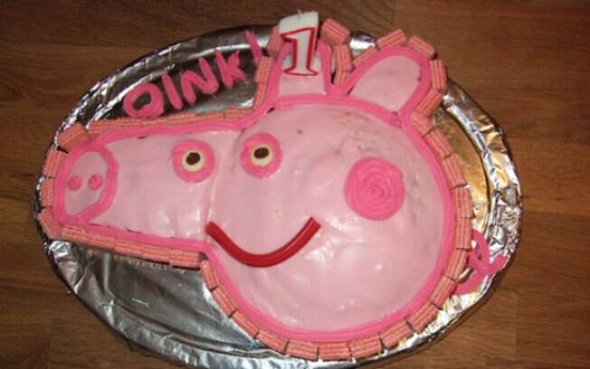 Fail: os piores bolos de aniversário da Peppa Pig já feitos!