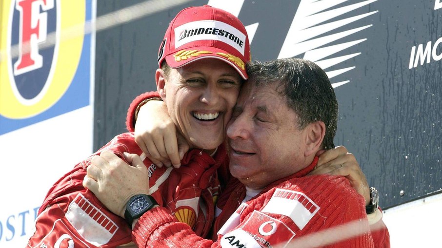 Schumacher e Jean Todt 