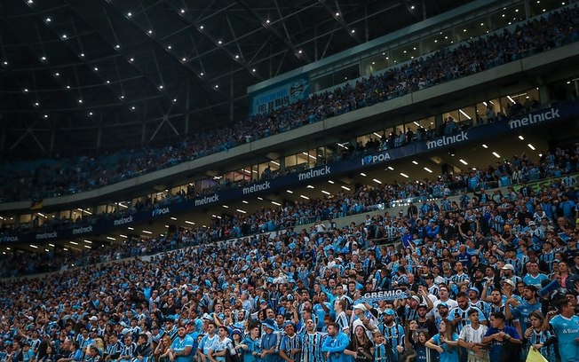 Torcedor do Grêmio foi punido por ato obsceno na partida contra o Cuiabá pelo Brasileiro