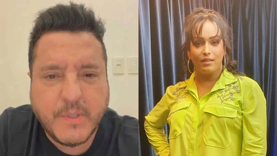 Bruno, dupla de Marrone, teve fala transfóbica com a repórter Lisa Gomes