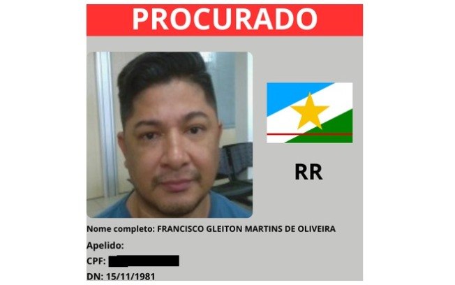 Ex-apresentador policial entra na lista vermelha do MJSP