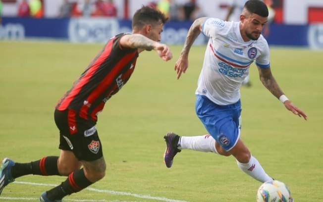 Vitória venceu o Bahia por 3 a 2 na primeira fase do Campeonato Baiano de 2024 -